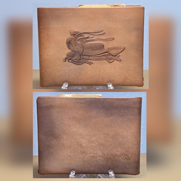 Vintage Hereford Complete Leather Wallet Gift Box Set with Original Inserts - Picture 2 of 13